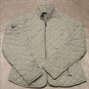 Eddie Bauer Quilted Goose Down Full-Zip Jacket Size Medium